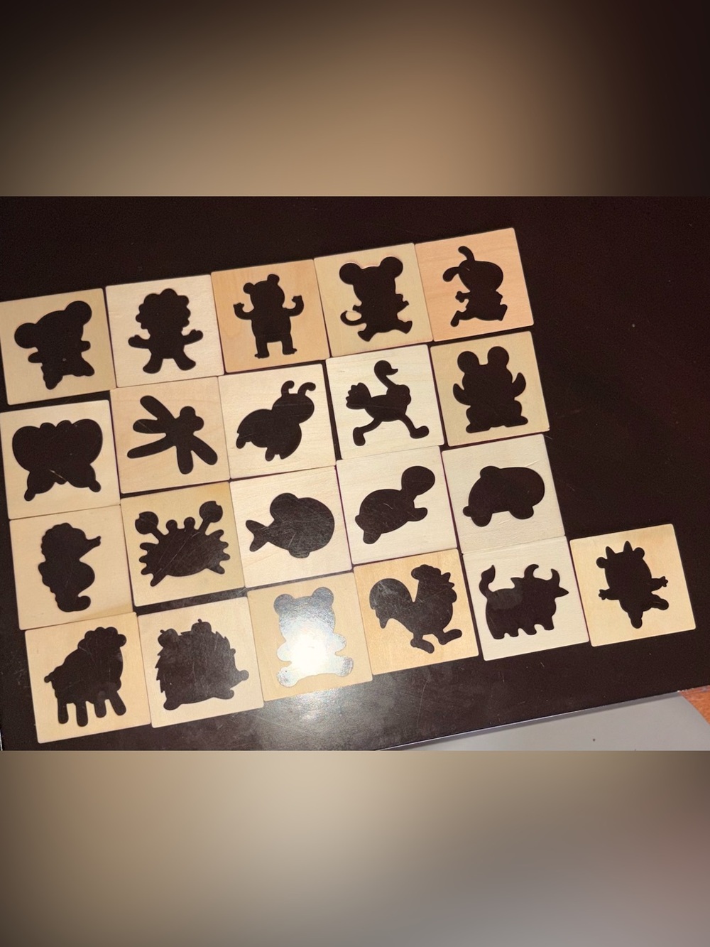 Wooden Animal & Transportation Stencils